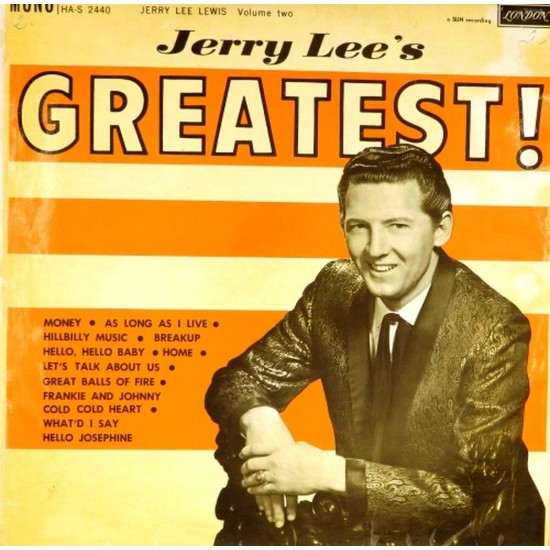 Пластинка Jerry Lee Lewis Greatest!